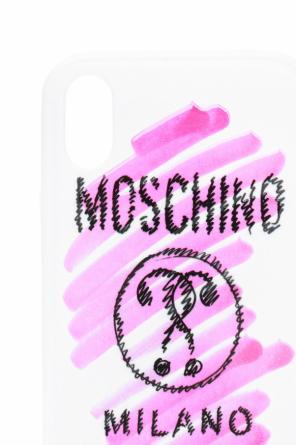 Iphone x case with logo, zdjęcie 2 Iphone x case with logo od Moschino